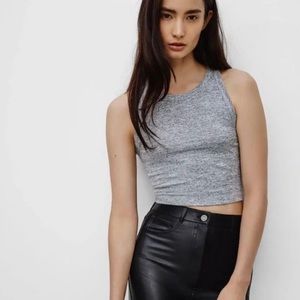 Wilfred Free Winberg Purple Heathered Top